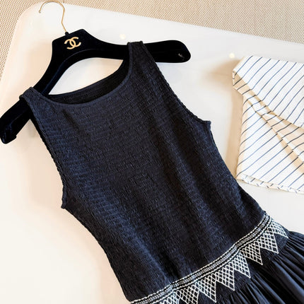 RALPH LAUREN 26S PLEATED DRESS 376