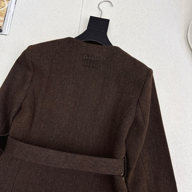 MIUMIU WOOL COAT STYLE 716