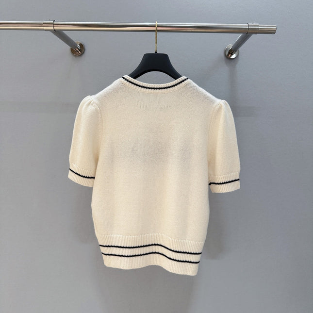 DIOR 26S SHORT-SLEEVE SWEATER 1135