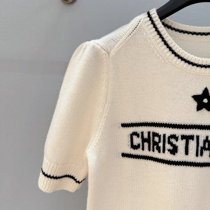 DIOR 26S SHORT-SLEEVE SWEATER 1135