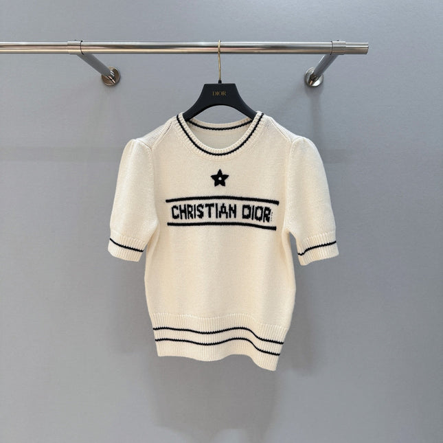 DIOR 26S SHORT-SLEEVE SWEATER 1135
