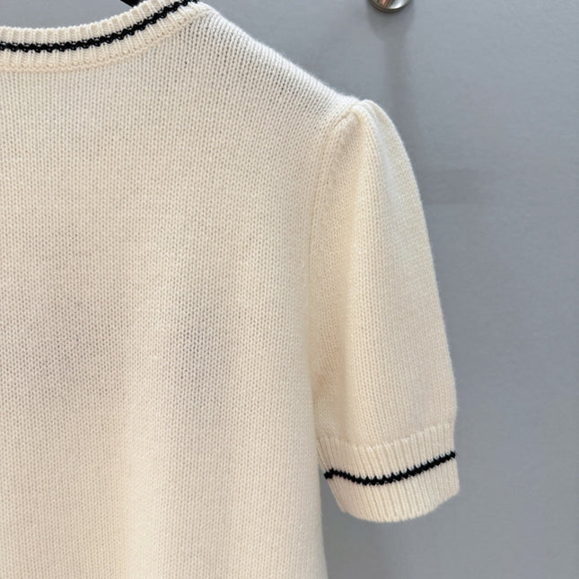 DIOR 26S SHORT-SLEEVE SWEATER 1135
