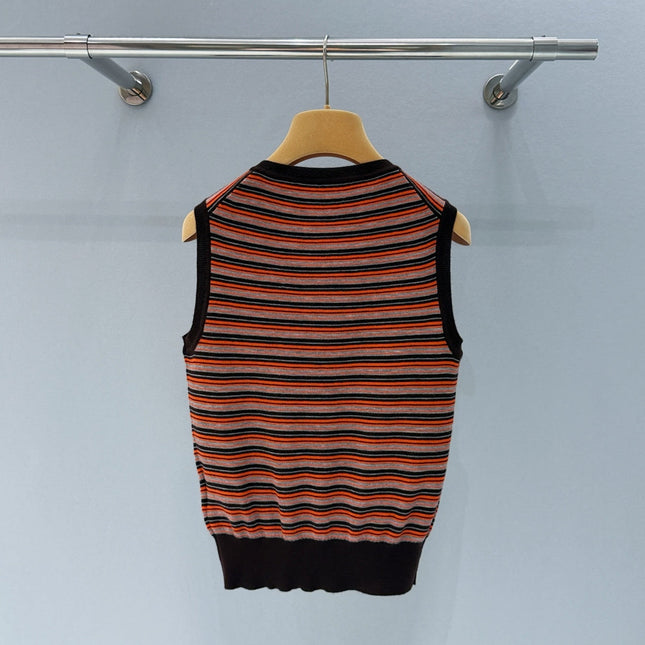 MIUMIU 26S V-NECK KNIT VEST 915