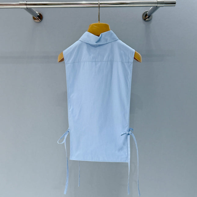MIUMIU 26S SLEEVELESS SHIRT 905
