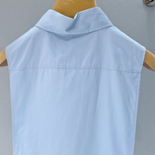 MIUMIU 26S SLEEVELESS SHIRT 905