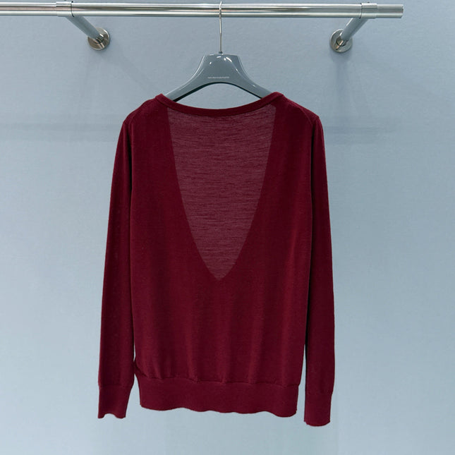 PRADA 26S V-NECK SWEATER 815