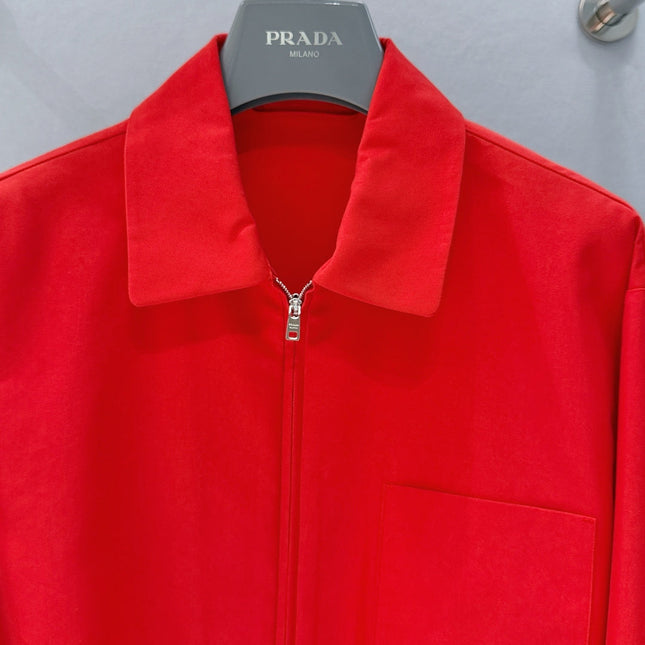 PRADA 26S COLLARED JACKET 812