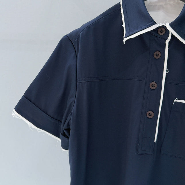 PRADA 26S SHORT SLEEVED POLO SHIRT 809