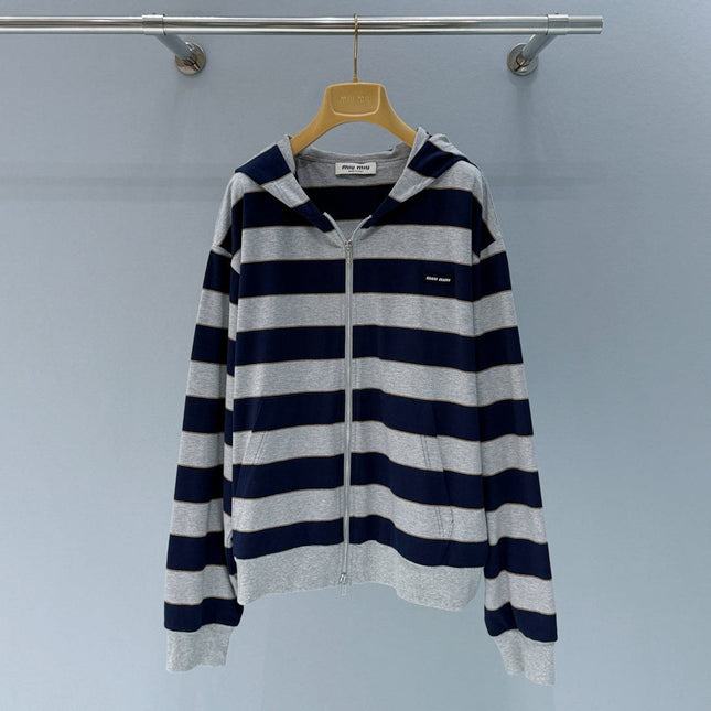 MIUMIU 26S ZIP UP HOODIE 898