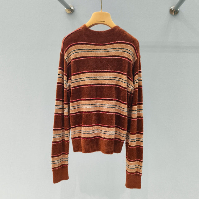 MIUMIU 26S STRIPED PULLOVER SWEATER 880