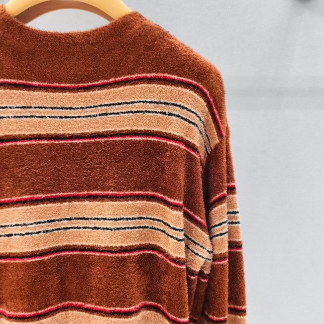 MIUMIU 26S STRIPED PULLOVER SWEATER 880
