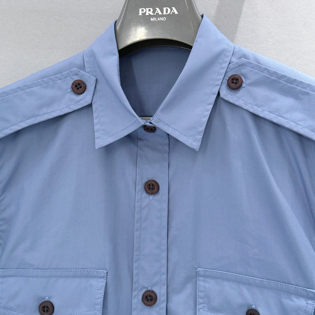 PRADA 26S SHORT-SLEEVE SHIRT STYLE 898