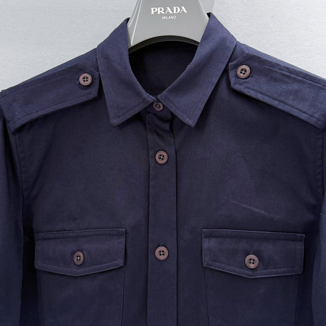 PRADA 26S SHORT-SLEEVE SHIRT STYLE 883