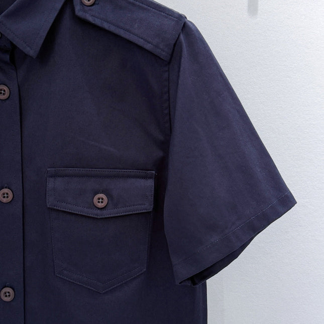 PRADA 26S SHORT-SLEEVE SHIRT STYLE 883