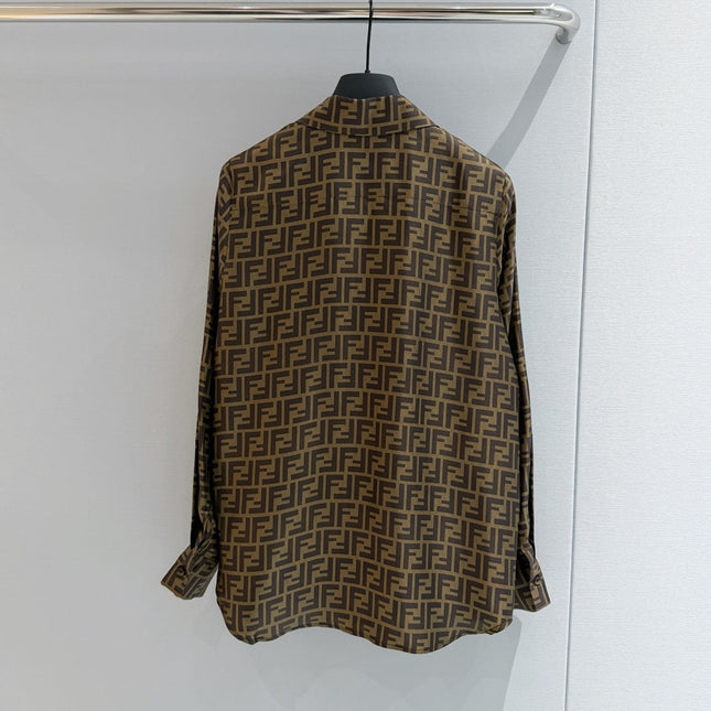 FENDI 26S LONG-SLEEVE SHIRT 423