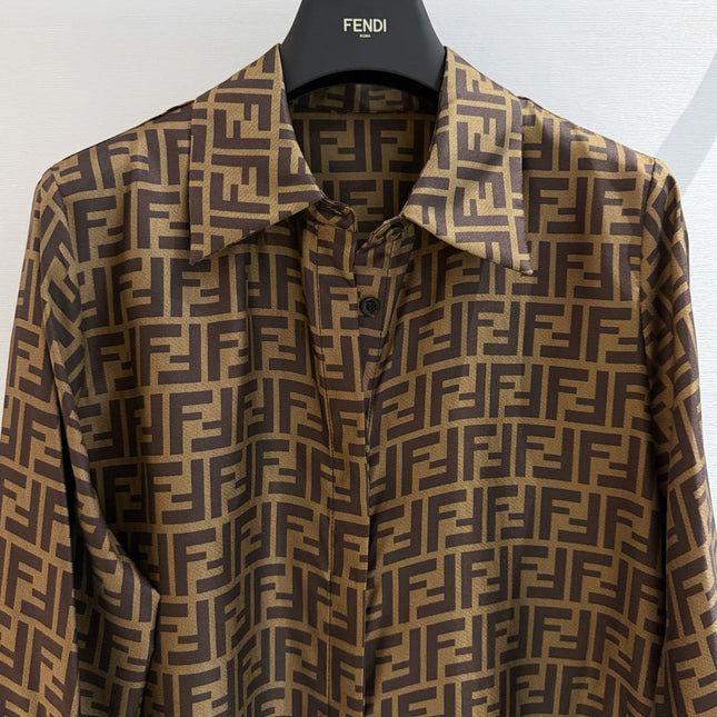 FENDI 26S LONG-SLEEVE SHIRT 423