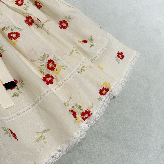PRADA 26S FLORAL SPAGHETTI STRAP DRESS STYLE 992