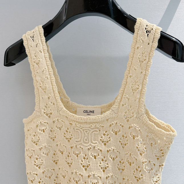 CELINE 26S KNIT TANK TOP 288