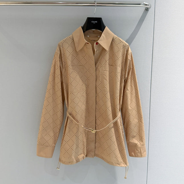 FENDI 26S SHIRT JACKET AND SHORTS SET 370