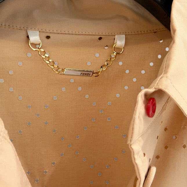 FENDI 26S SHIRT JACKET AND SHORTS SET 370