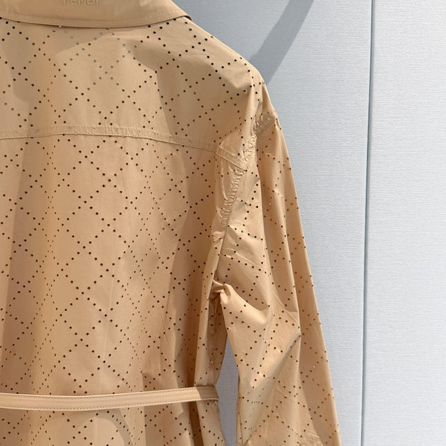 FENDI 26S SHIRT JACKET AND SHORTS SET 370