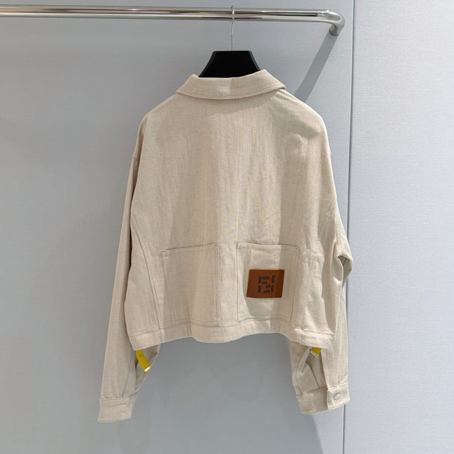 FENDI 26S DENIM SHIRT JACKET 369