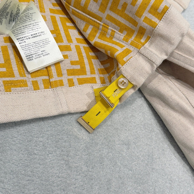 FENDI 26S DENIM SHIRT JACKET 369