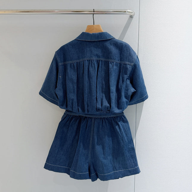PRADA 26S DENIM JUMPSUIT 996