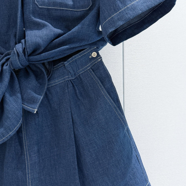 PRADA 26S DENIM JUMPSUIT 996