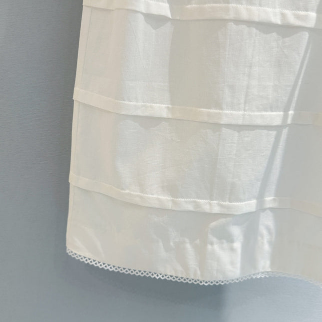 PRADA 26S COTTON MIDI SKIRT STYLE 965