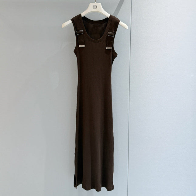 LOEWE 26S KNIT MIDI DRESS 564
