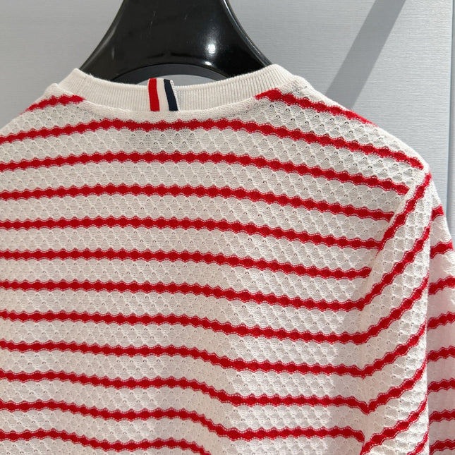 THOM 26S SHORT-SLEEVE KNIT TOP STYLE 194