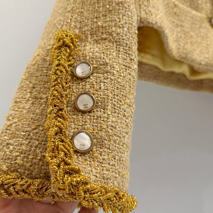 CHANEL 26S CROPPED TWEED JACKET 1595