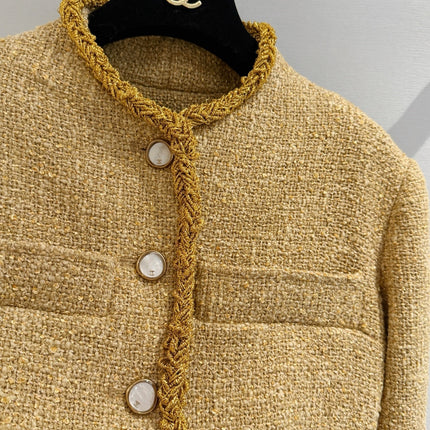 CHANEL 26S CROPPED TWEED JACKET 1595