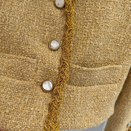 CHANEL 26S CROPPED TWEED JACKET 1595