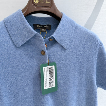 LORO PIANA 26S KNIT POLO SHIRT 905