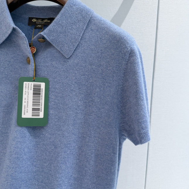 LORO PIANA 26S KNIT POLO SHIRT 905