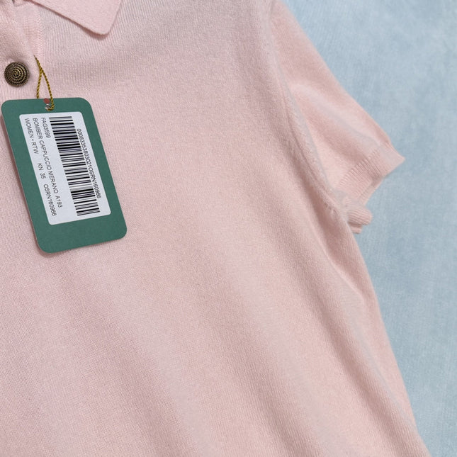 LORO PIANA 26S KNIT POLO SHIRT 904