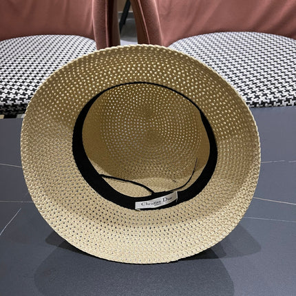 DIOR 26S SHORT BRIM STRAW HAT STYLE 144