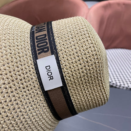 DIOR 26S SHORT BRIM STRAW HAT STYLE 144