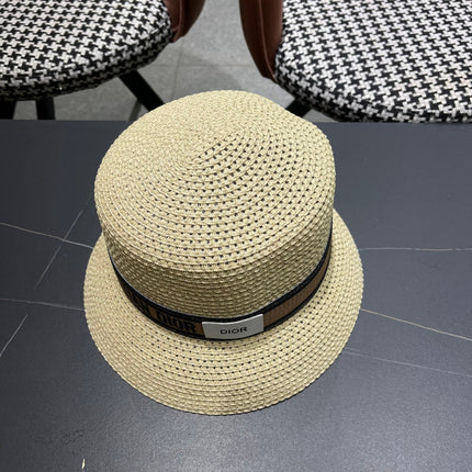 DIOR 26S SHORT BRIM STRAW HAT STYLE 144