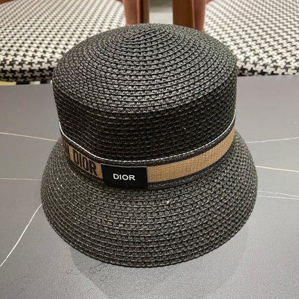 DIOR 26S SHORT BRIM STRAW HAT STYLE 145