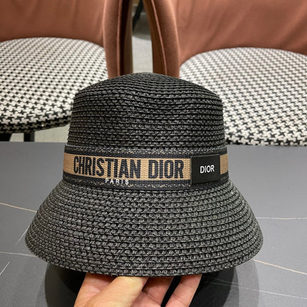 DIOR 26S SHORT BRIM STRAW HAT STYLE 145
