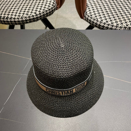 DIOR 26S SHORT BRIM STRAW HAT STYLE 145