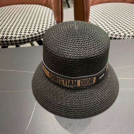 DIOR 26S SHORT BRIM STRAW HAT STYLE 145