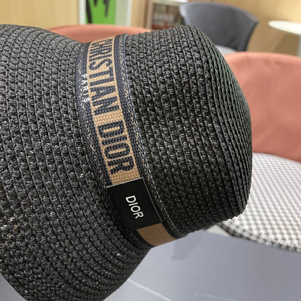 DIOR 26S SHORT BRIM STRAW HAT STYLE 145