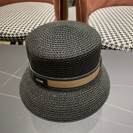 DIOR 26S SHORT BRIM STRAW HAT STYLE 145