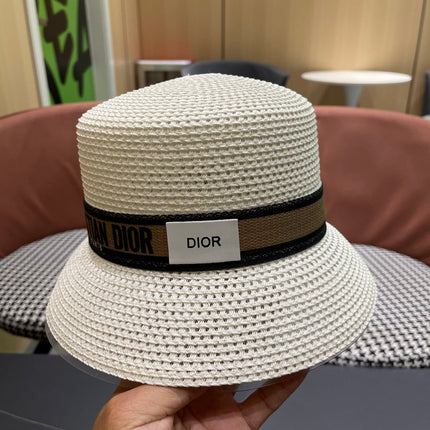 DIOR 26S SHORT BRIM STRAW HAT STYLE 146