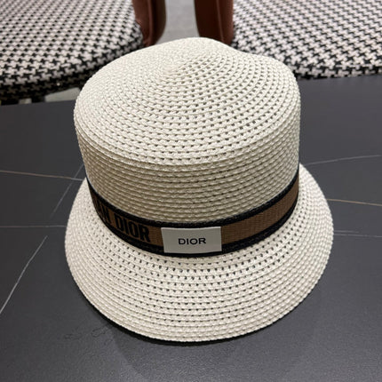 DIOR 26S SHORT BRIM STRAW HAT STYLE 146