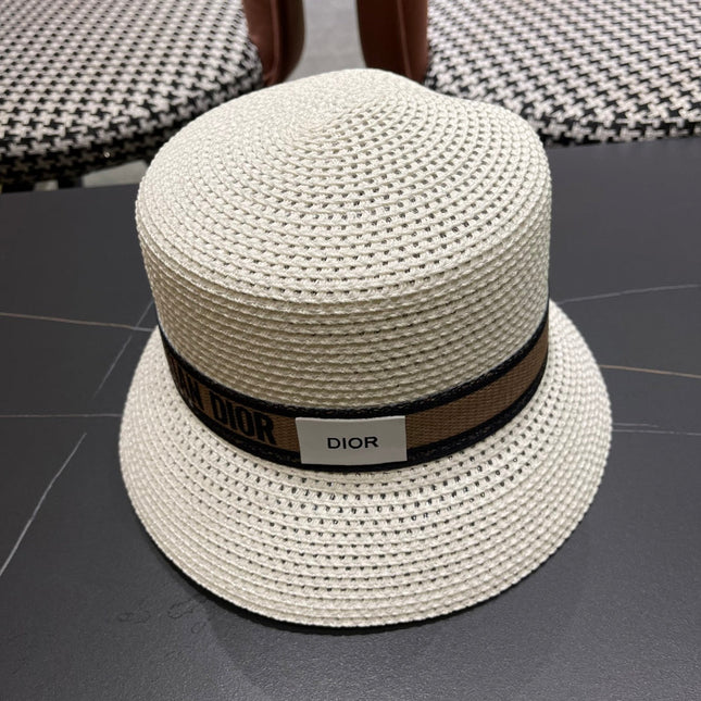 DIOR 26S SHORT BRIM STRAW HAT STYLE 146